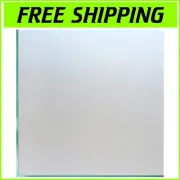 Pure Frosted Window Film - Static Cling Design, 96% UV Protection, Day & Night
