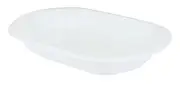 Blue Rose Polish Pottery Miko Cream Serving Dish