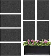 Automatic Plant Watering Mat - 8PCS Capillary Mats for Seedling Trays | Greenhouses Plant Germination Equipment for Indoor Greenhouse Gardening
