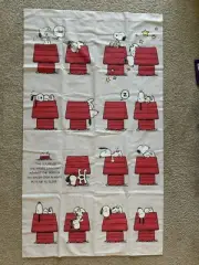 Peanut Snoopy Red Baron Door Curtain