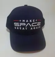 Donald Trump Official “Make Space Great Again” Force Hat Rare Cali Fame MAGA