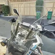 Lorababer Motorcycle Tall Windscreen Windshield Screen Shield Wind Deflector Compatible with R1200GS R1250GS R 1250 GS LC ADV Adventure 2013 2014 2015 2016 2017 2018 2019 2020 2021 (Clear)