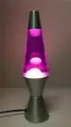 NEW Motion Lava Lamp 37cm Silver Base Purple/White Party Night Light