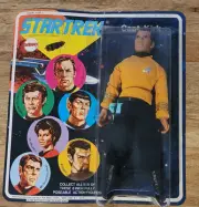 Star Trek Captain Kirk MEGO Action Figure New Sealed Unpunched 1974