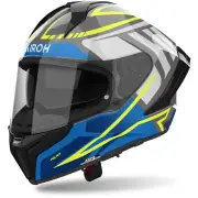 Matryx Rider Blue Gloss Full Face Helmet