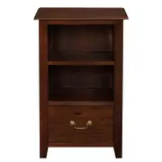 Tasmania 1 Drawer Lamp Table - Mahogany