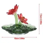 Beautifully Crafted Simulated Lotus for Crystal Jewelry Home Accent Piece
