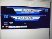 North Cornwall Township PA Police Patrol Vehicle Decals 1:24