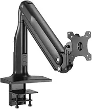 Monoprice Heavy-Duty Single-Monitor Full-Motion Adjustable Gas-Spring Desk Mount for 32~49in Screen Computer Monitor Stand - Workstream Collection