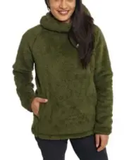 NWT Burton Lynx Pullover Fleece, L - Forest Night