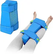 Hip Abduction Pillow Hip Replacement Pillows After Surgery Recovery Supplies Knee Replacement Foam Wedge with Strap Bursitis Pillow Between The Legs Abductor Cushion for Sleeping Pain Relief (Blue)