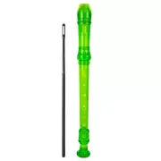 Recorder Flute 8 Hole Key of C ABS with Cleaning Rod for Students Practice