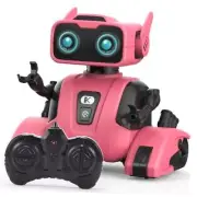 Robot Toys for Girls, 2.4Ghz Remote Control Robot Toy, RC Robots for Kids Pink