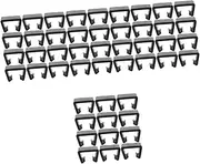 Kisangel 4sets Sofa Card Slot Outdoor Lights Garden Outdoor Patio Outdoor Table Cloth Sectional Couch Connectors Table Clamp Driveway Tarp Clip Outdoor Wicker Couch Sofa Clips Black 12pcs*4