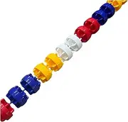 Floating Pool Safety Divider Lane Line, 3.3ft-39ft Pool Anti-Wave Safety Rope for Dividing Lanes for Shallow Swimming Competitions(9m/30ft)