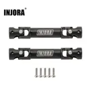 INJORA Hardened Steel Drive Shaft w/ D-shaped Hole for 1/24 RC Crawler FMS FCX24