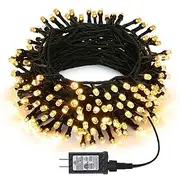 ElegantWeddingReceptionParty LED Christmas Lights Indoor Outdoor Twinkle Fairy String Lights 8 Modes Waterproof Plug in for Xmas Wedding Party Decoration