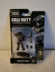 Call of Duty Mega Construx Series 3 Keegan P Russ Set FVF93 Brand New