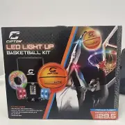 BRAND NEW CIPTON LIGHT UP LED GLOW IN THE DARK BASKETBALL 29.5 Kit
