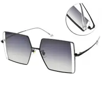 在飛比找PChome24h購物優惠-SEROVA 偏光太陽眼鏡 設計大方框(透明-黑-偏光漸層藍