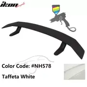 Fits 16-21 Honda Civic Sedan SI Coupe Style Trunk Spoiler Wing ABS NH578 White (for: Honda)