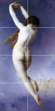 12 x 24 Art Bouguereau Nude Tiles Mural Ceramic Backsplash Bath Tile #1462