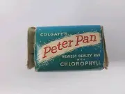 Vintage Colgates 1953 Peter Pan Soap with CHLOROPHYLL NOS