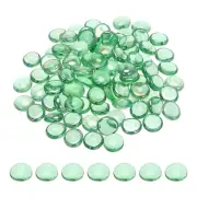1000g Mosaic Tiles Flat Bead Glass Stained Mosaic Glass Pieces Green