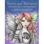 FAIRIES AND MERMAIDS: A GRAYSCALE COLORING BOOK