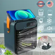 Mini Air Conditioner USB Portable Desktop Fan Space Cooler Humidifier Purifier