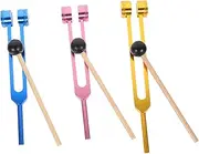 Beatifufu 1Set Tuning Fork for Ear Cleaning and Nerve Sensory Testing Kit and Compact and Lightweight Tools for Sound Therapy and Chakra Healing