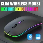 Tablet Phone Computer Bluetooth Wireless Mouse 2.4G USB Portable Mouse New