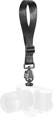 Camera Wrist Strap with Fastenr FR-5 to Connect to Tripod Mount on DSLR, SLR and