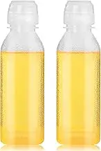 Squeeze Bottle 2pcs Oil Bottle Dispenser Set Oil Spray Bottle Plastic Squeeze Bottle For Sauce Plastic Squeeze Bottle Oil Dispenser Squeeze Bottle Food Grade Squeezy Sauce Bottles Tomato(500ml*2)