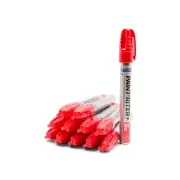 12 x Markal Red PRO LINE Marker Paint Pen - Writes On All Surfaces
