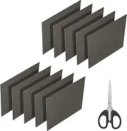 uxcell Waveguide Cover, 6"x6"x0.01" Mica Sheet, Mica Plates High Temperature 1050℃ Microwave Oven Repair Parts with Scissor for Microwave Oven, 10 Pack