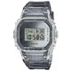 【CASIO】G-SHOCK 經典方/圓款透明數位運動錶-灰(DW-5600SK-1/DW-6900SK-1)正版宏崑貨