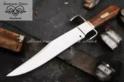 Custom Made Hand Forged Hell Belle's BOWIE Replica 8mm Spine in Rose Wood Handle