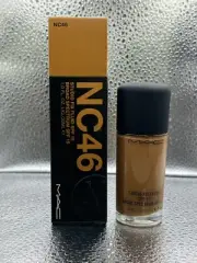 MAC Studio Fix Fluid Foundation SPF15 NC46 Full Size 1oz / 30ml New In Box