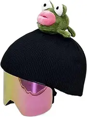 Ski Helmet Cover | Cute Snowboard Helmet Knitted Cover - Adjustable Fits Skiing Supplies for Women,Men, Kids, Teens, Adults