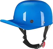 Vintage Open Face Motorcycle Helmet Baseball Cap Half Helmet Moped Helmet for Adult Men Women Street Racing Cruiser Motorcycle Scooter Helmet DOT/ECE Approved