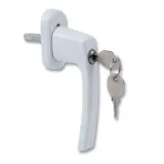 Window Handle Security Solution Aluminum Lockable Window Handle Set Quick Fixing