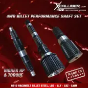 4WD PERFORMANCE BILLET SHAFT SET - ALLISON 1000 TRANSMISSION LB7, LLY, LBZ, ,LMM