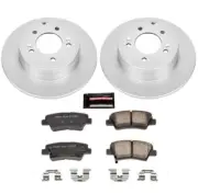 Power Stop Azera Rear Z17 Evolution Geomet Coated Brake Kit FOR 12-17 Hyundai
