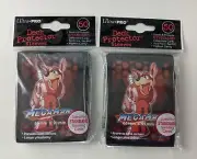 Rush Mega Man CCG Card Sleeves NEW Sealed TCG 100 Deck Protector Ultra Pro