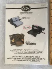 sizzix premium crease pad 655092 new unopened original packaging