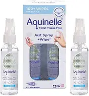 Toilet Tissue Mist Gift Set, Eco-Friendly & Non-Clogging Alternative to Flushable Wipes Simply Spray On Any Folded Toilet Paper (2 pack Ocean Breeze 3.25 oz)