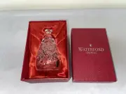 NEW WATERFORD Crystal ~ 12 Days of Christmas Bell ~ Partridge In Pear Tree 1989