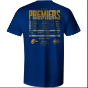 West Coast Eagles WCE Official AFL Premiership Youth T-Shirt Grand Final 2018