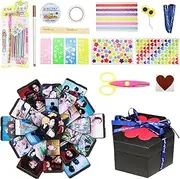 ValueHall Explosion Box DIY Handmade Surprise Box Love Memory Creative Explosion Gift Box for Birthday Anniversary Wedding Party Valentine and Christmas V1B04